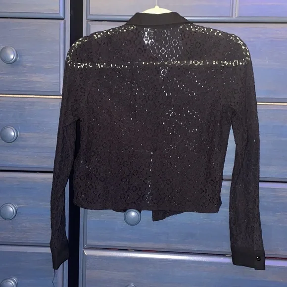 Lace Button Down - Picture 6 of 6